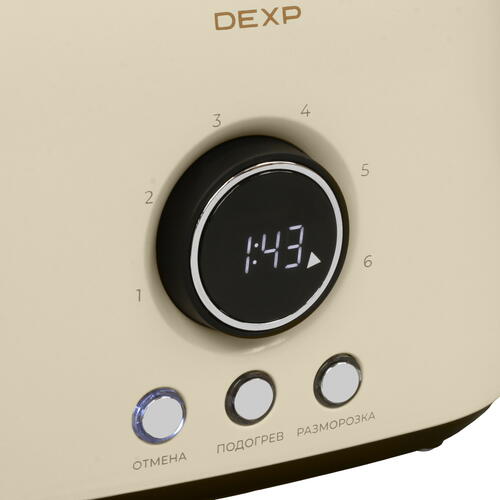 Купить Тостер DEXP TSM-D800 бежевый  9017700. Характеристики, отзывы и цены в Донецке
