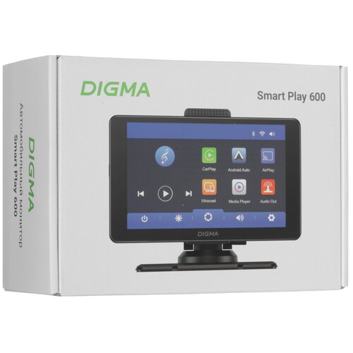 Купить Автомобильный монитор Digma Smart Play 600  5641924. Характеристики, отзывы и цены в Донецке