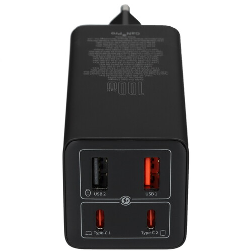Купить Сетевое зарядное устройство Baseus GaN6 Pro черный  5604240. Характеристики, отзывы и цены в Донецке
