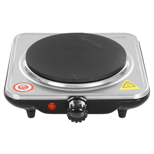 Купить Плита компактная электрическая LUMME LU-HP3708A черный  9148469. Характеристики, отзывы и цены в Донецке