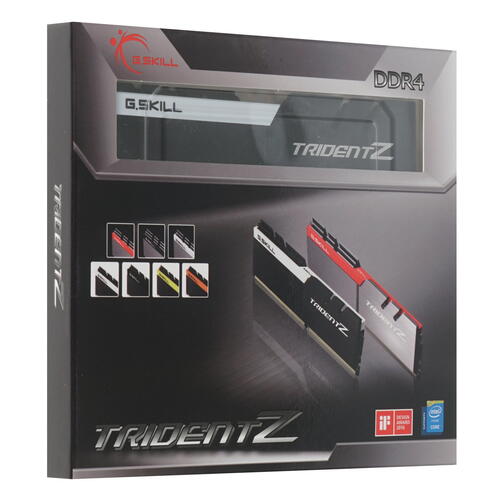 Купить Оперативная память G.Skill TRIDENT Z [F4-3200C16D-16GTZKW] 16 ГБ  8143687. Характеристики, отзывы и цены в Донецке