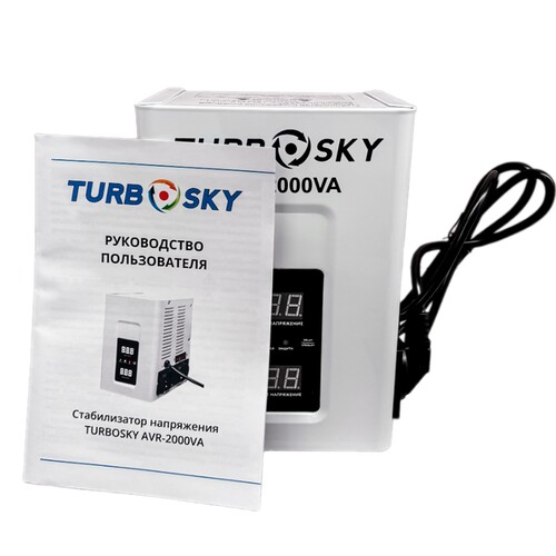 Купить Стабилизатор напряжения Turbosky AVR-2000VA  9140952. Характеристики, отзывы и цены в Донецке