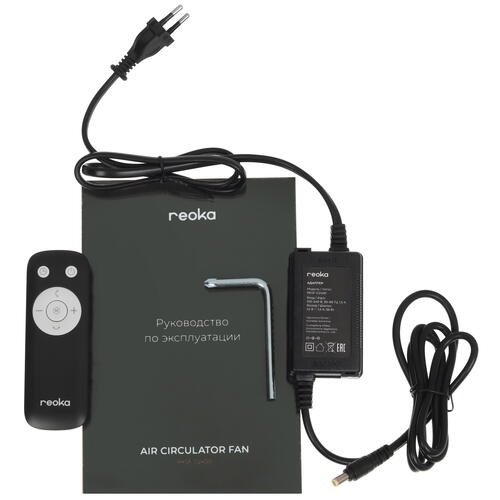 Купить Вентилятор Reoka RKSF-C2400  черный  9049722. Характеристики, отзывы и цены в Донецке