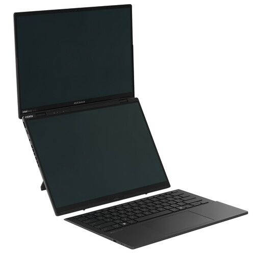 Купить 14" Ноутбук ASUS Zenbook 14 OLED UX8406CA-QL078W серый  5610670. Характеристики, отзывы и цены в Донецке