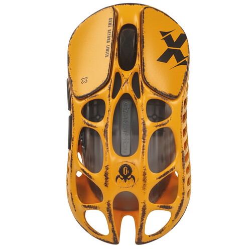 Купить Мышь беспроводная/проводная GravaStar Mercury X Special Edition Battle Worn-Yellow  9276748. Характеристики, отзывы и цены в Донецке
