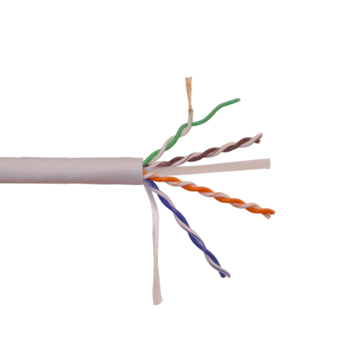 Купить Витая пара Lanmaster LAN-6EUTP-PT-LSZH-GY  9312266. Характеристики, отзывы и цены в Донецке