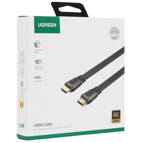 Купить Кабель  Ugreen HDMI - HDMI, 1.5 м  9178987. Характеристики, отзывы и цены в Донецке
