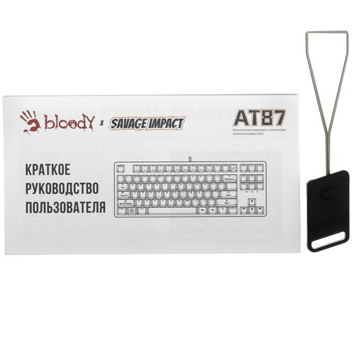 Купить Клавиатура  проводная A4Tech Bloody AT87 Renegade  5600526. Характеристики, отзывы и цены в Донецке