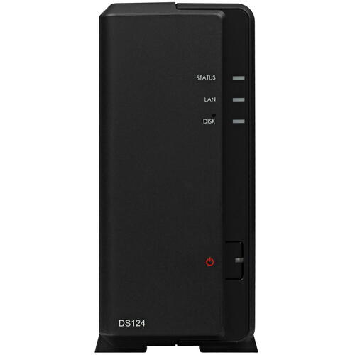 Купить Сетевое хранилище (NAS) Synology DiskStation DS124  5430449. Характеристики, отзывы и цены в Донецке