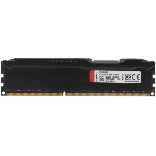 Купить Оперативная память Kingston FURY Beast Black [KF316C10BB/8] 8 ГБ  5053520. Характеристики, отзывы и цены в Донецке