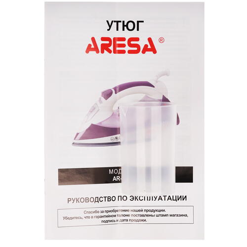 Купить Утюг ARESA AR-3103 фиолетовый  1084067. Характеристики, отзывы и цены в Донецке