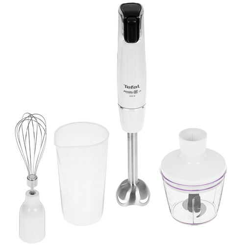 Купить Блендер погружной Tefal InfinyForce HB944138 белый  5601944. Характеристики, отзывы и цены в Донецке