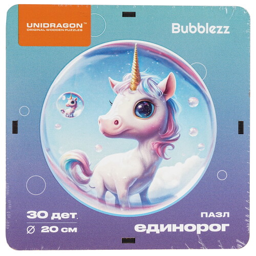 Купить Пазл Unidragon Bubblezz Единорог 3+  9136936. Характеристики, отзывы и цены в Донецке