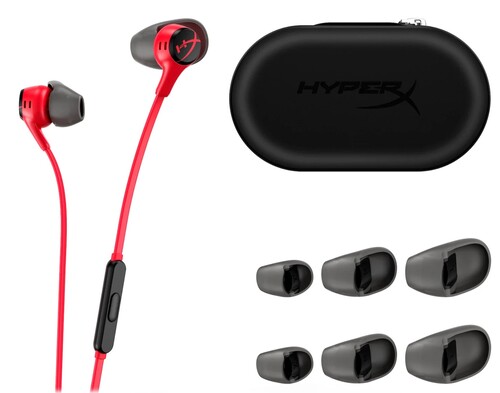 Купить Проводные наушники HyperX Cloud Earbuds 2 красный 2023  5475701. Характеристики, отзывы и цены в Донецке
