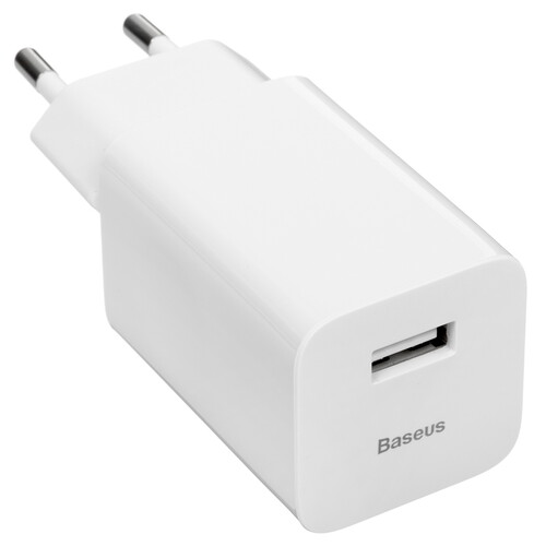 Купить Сетевое зарядное устройство Baseus Charging белый  5495781. Характеристики, отзывы и цены в Донецке