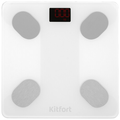 Купить Весы Kitfort КТ-839 белый  9164781. Характеристики, отзывы и цены в Донецке
