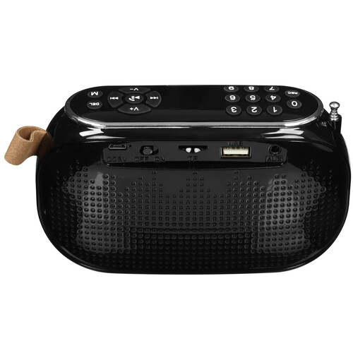 Купить Радиоприемник Ritmix RPR-008 черный  9071567. Характеристики, отзывы и цены в Донецке