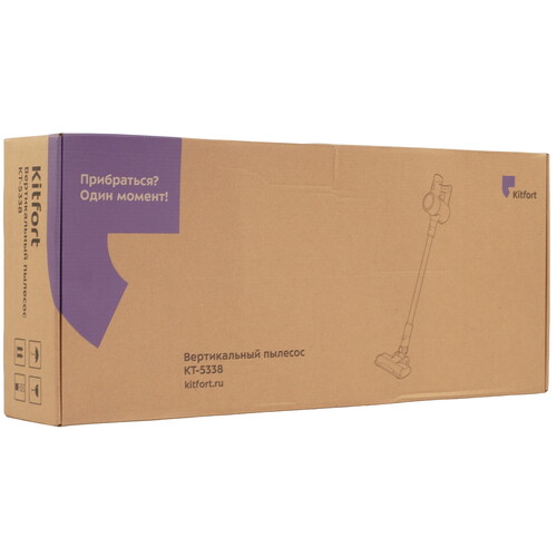Купить Пылесос  вертикальный  Kitfort KT-5338  черный  9255335. Характеристики, отзывы и цены в Донецке