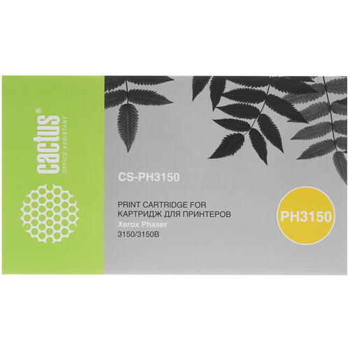 Купить Картридж лазерный Cactus CS-PH3150 черный, с чипом  7936998. Характеристики, отзывы и цены в Донецке