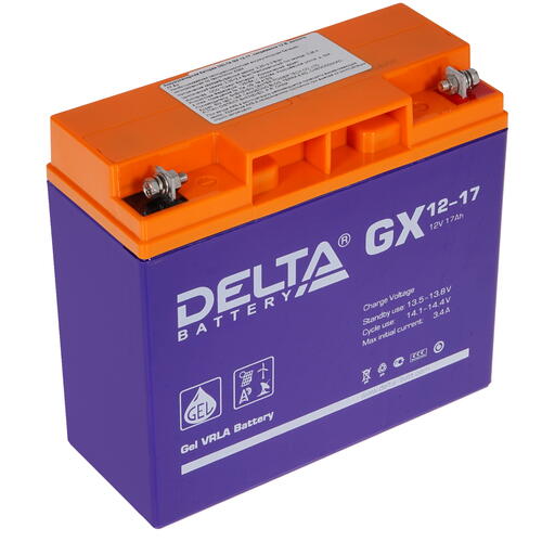 Купить Аккумуляторная батарея для ИБП Delta GX 12-17  5335406. Характеристики, отзывы и цены в Донецке