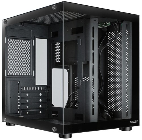 Купить Корпус GiNZZU V100  черный  9230031. Характеристики, отзывы и цены в Донецке