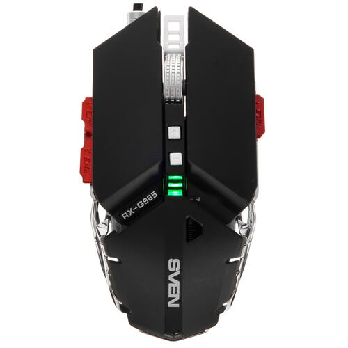 Купить Мышь проводная SVEN RX-G985 [SV-015992] черный  5000691. Характеристики, отзывы и цены в Донецке