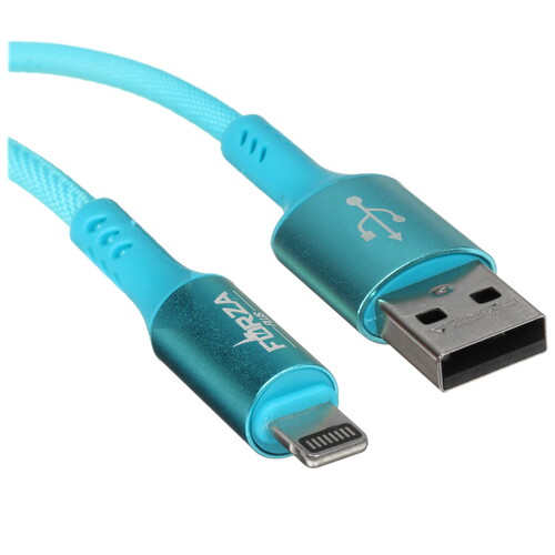 Купить Кабель круглый FORZA Lightning 8-pin - USB 2.0 Type-A разноцветный 1 м  5482378. Характеристики, отзывы и цены в Донецке