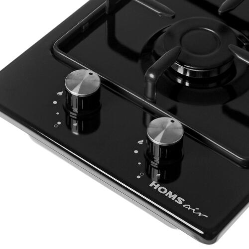 Купить Газовая варочная поверхность HOMSair HGE323GCBK  8185451. Характеристики, отзывы и цены в Донецке