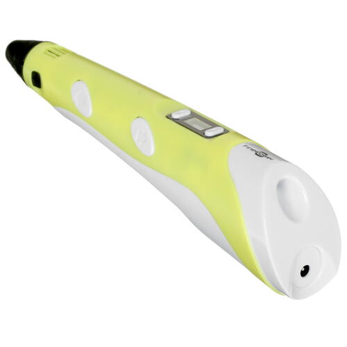 Купить 3D-ручка с пластиком FinePower RP101B  желтый  4780321. Характеристики, отзывы и цены в Донецке