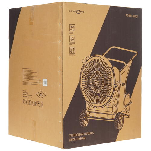 Купить Тепловая пушка дизельная FinePower FDIFH-400I  5400865. Характеристики, отзывы и цены в Донецке