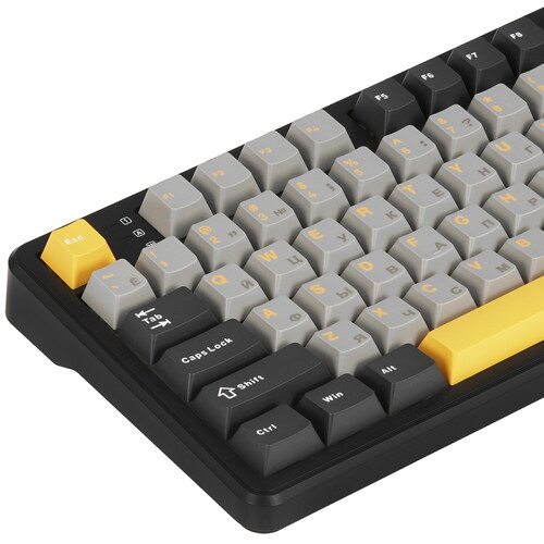 Купить Клавиатура проводная + беспроводная AULA F108 PRO  9260572. Характеристики, отзывы и цены в Донецке