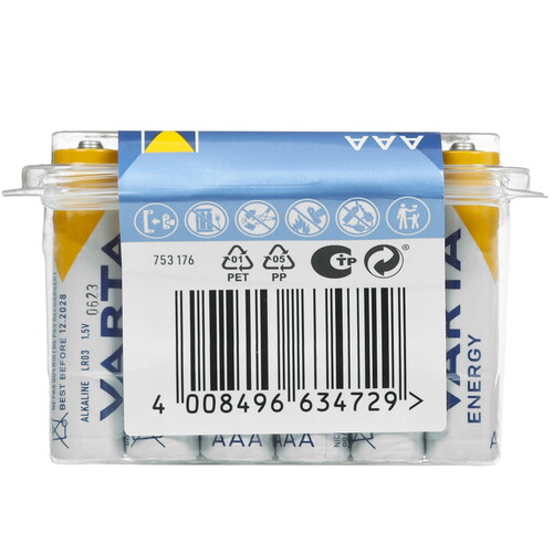 Купить Батарейка Varta Energy AAA (LR03/FR03)  5447811. Характеристики, отзывы и цены в Донецке