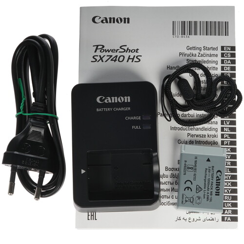 Купить Компактный фотоаппарат Canon PowerShot SX740 HS черный  1285203. Характеристики, отзывы и цены в Донецке