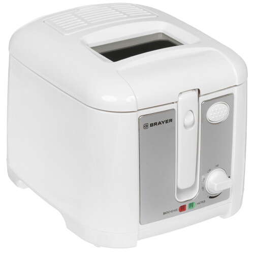 Купить Фритюрница BRAYER 2832BR-WH белый  9925715. Характеристики, отзывы и цены в Донецке