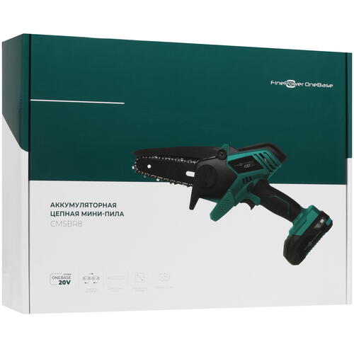 Купить Аккумуляторная цепная пила FinePower OneBase CMSBR8  шина - 10 см (4")  5427406. Характеристики, отзывы и цены в Донецке