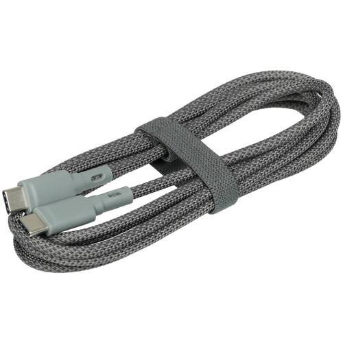 Купить Кабель круглый COMMO USB Type-C - USB Type-C серый 2.2 м  5470722. Характеристики, отзывы и цены в Донецке