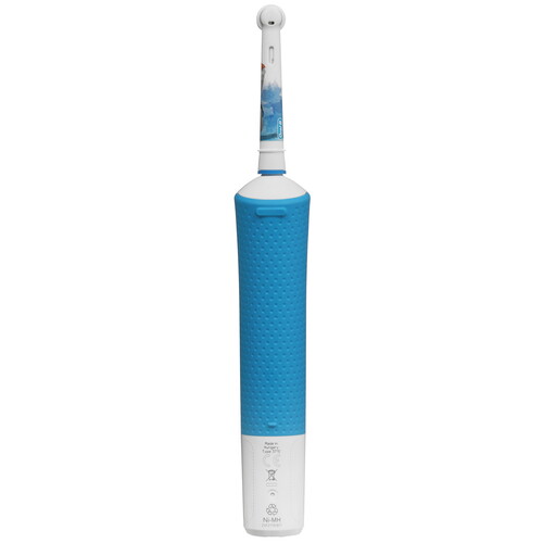 Купить Электрическая зубная щетка Braun Oral-B Vitality Kids D100.413.2K Frozen белый, голубой  5609424. Характеристики, отзывы и цены в Донецке