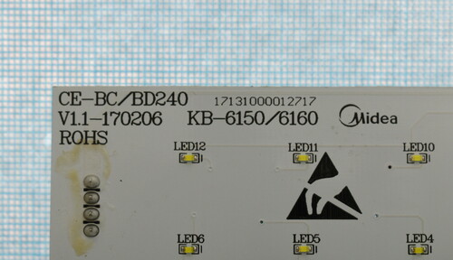 Купить Плата (FK + LED-ind) для морозильного шкафа DEXP F4-23AMA [THM-CE-BD240WE-ST-MD-PCB(A1)]  9094840. Характеристики, отзывы и цены в Донецке