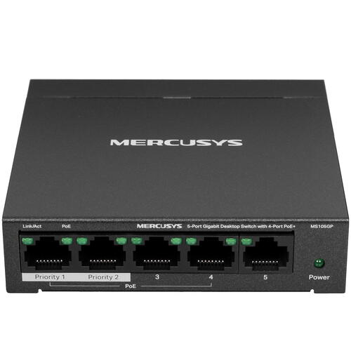 Купить Коммутатор Mercusys MS105GP  5416665. Характеристики, отзывы и цены в Донецке