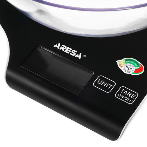 Купить Кухонные весы ARESA AR-4301 черный  8160802. Характеристики, отзывы и цены в Донецке