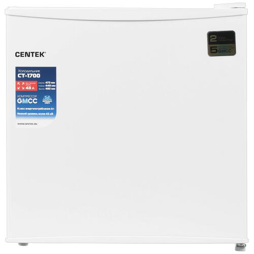 Купить Холодильник компактный  Centek CT-1700 белый  8154800. Характеристики, отзывы и цены в Донецке