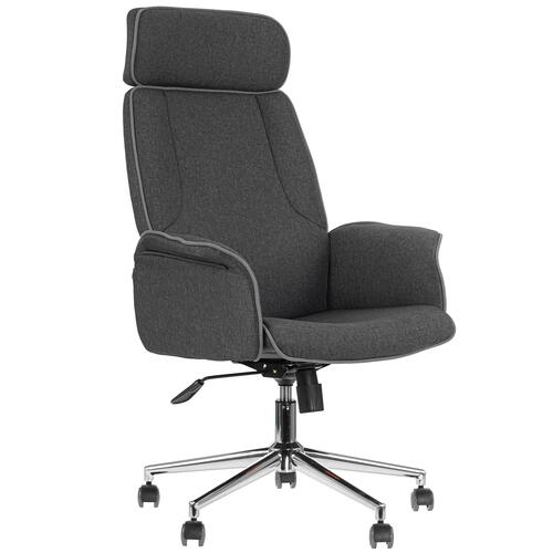 Купить Кресло офисное TetChair CHARM серый  5330357. Характеристики, отзывы и цены в Донецке