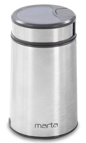Купить Кофемолка электрическая Marta MT-CG2180B серый  9058501. Характеристики, отзывы и цены в Донецке