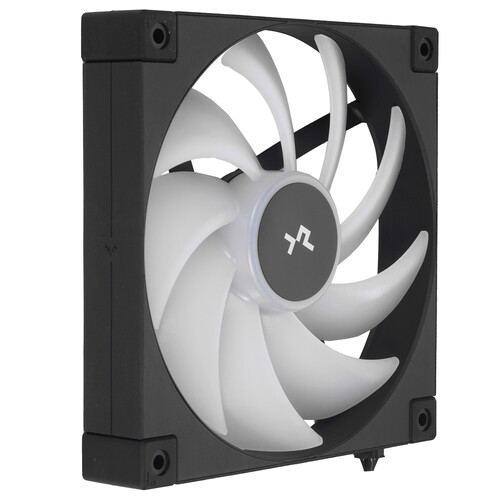 Купить Комплект вентиляторов DEEPCOOL FD14 ARGB [R-FD14-BKAPN3-G] черный  5496127. Характеристики, отзывы и цены в Донецке