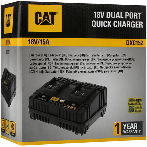 Купить Зарядное устройство CAT DXC152 1 for All 18V  5082583. Характеристики, отзывы и цены в Донецке