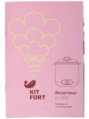 Купить Йогуртница Kitfort KT-2005 белый  1140123. Характеристики, отзывы и цены в Донецке