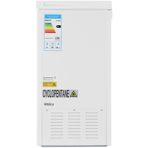 Купить Морозильный ларь DEXP CE-10BMA белый  9240605. Характеристики, отзывы и цены в Донецке