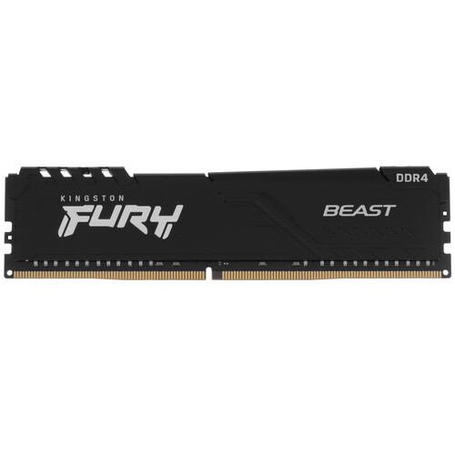Купить Оперативная память Kingston FURY Beast Black [KF432C16BB1/16WP] 16 ГБ  5638517. Характеристики, отзывы и цены в Донецке
