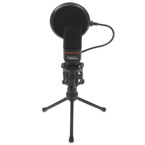 Купить Микрофон Redragon Seyfert GM100 черный  5614360. Характеристики, отзывы и цены в Донецке