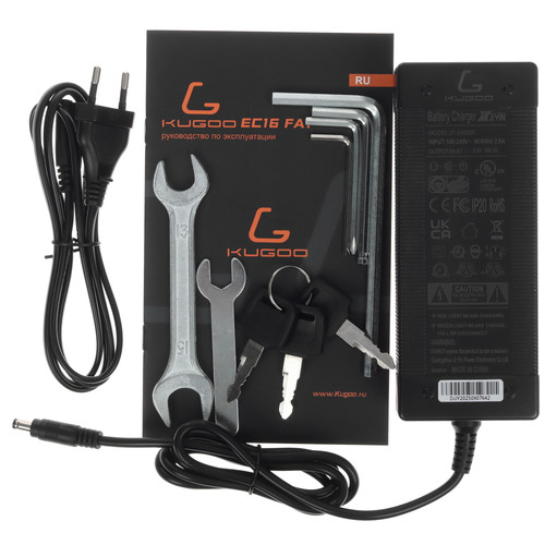 Купить Электросамокат Kugoo EC16 FAT черный  5641210. Характеристики, отзывы и цены в Донецке